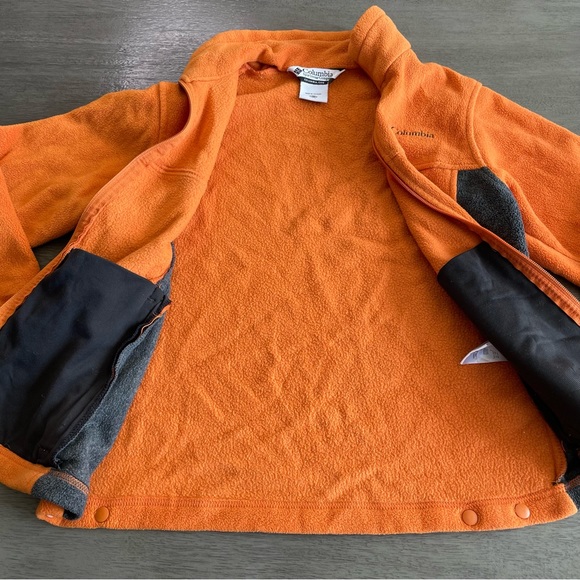 Columbia Boys Kids Teddy Zip Up Kids Jacket 10/12 - Picture 3 of 12